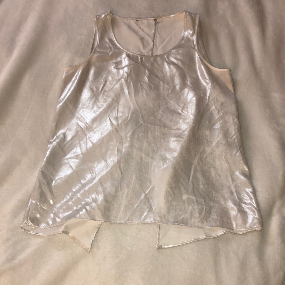 Silver party tank